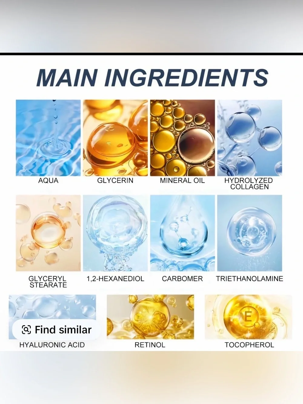 Collagen For Men - Blue Anti-Aging Face Cream